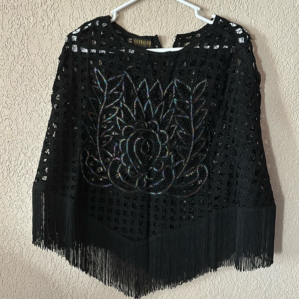 Giorgio Armani Poncho Top